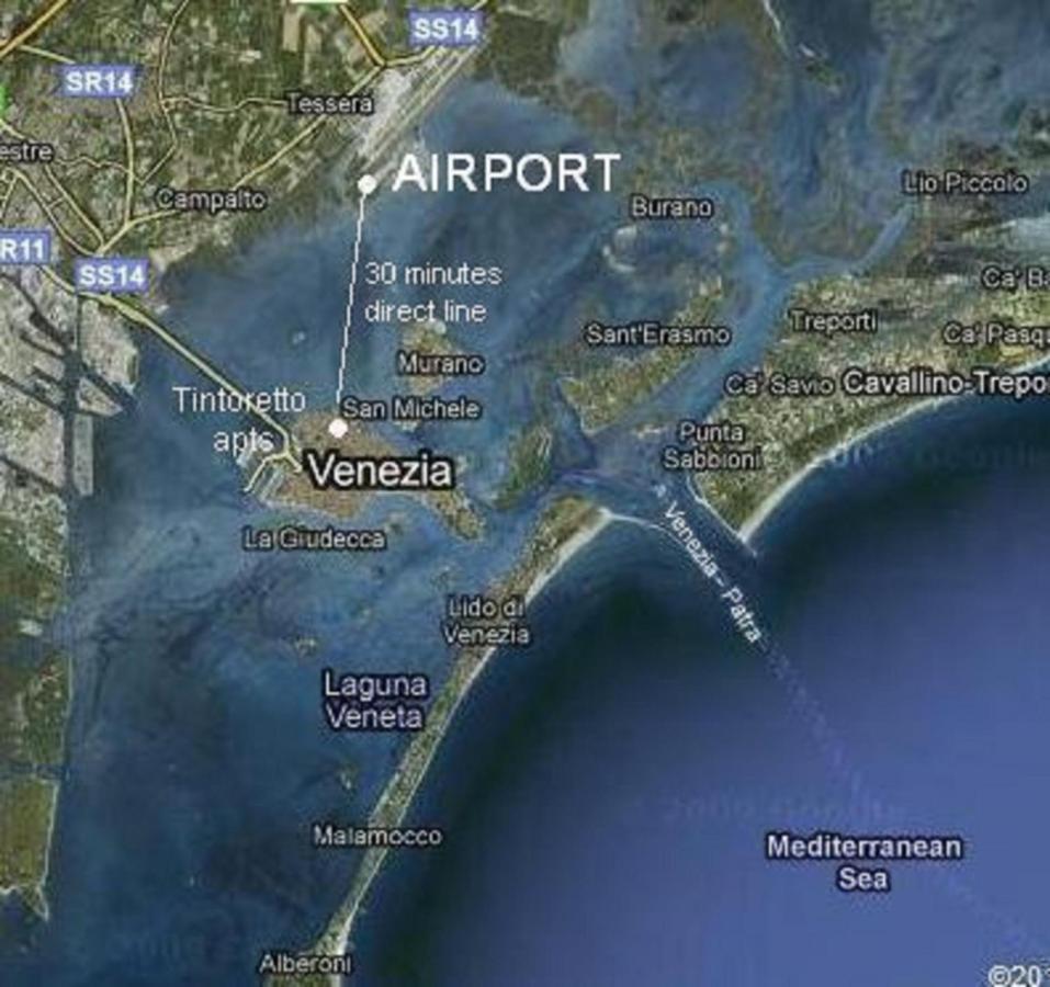 Mori 1 Con Bella Vista Nuovo Appartamento Venedig Exteriör bild